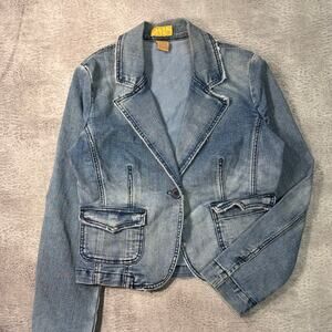 Y2k Denim 9 Fitted Jacket